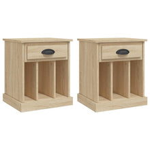 Nachtkastjes 2 St 43X36X50 Cm Sonoma Eikenkleurig