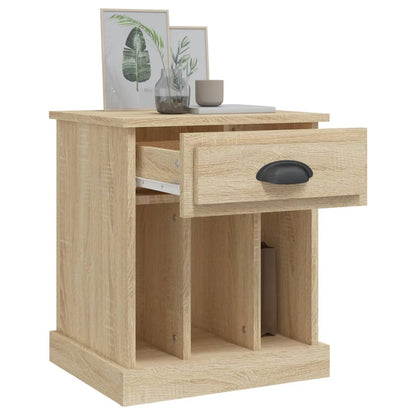 Nachtkastjes 2 St 43X36X50 Cm Sonoma Eikenkleurig