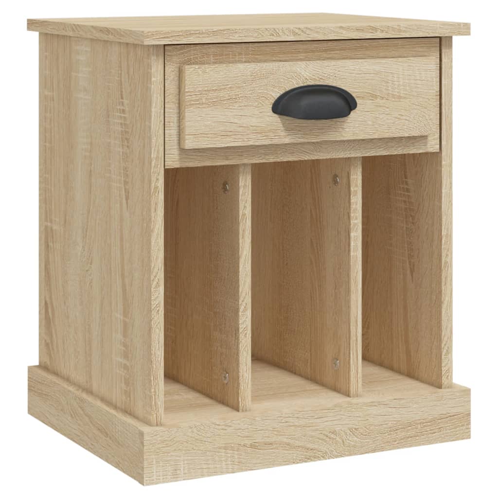 Nachtkastjes 2 St 43X36X50 Cm Sonoma Eikenkleurig