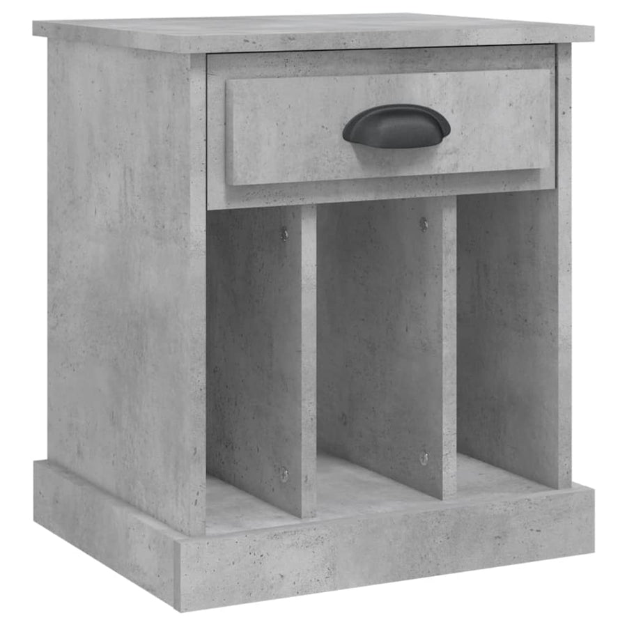 Nachtkastje 43X36X50 Cm Betongrijs