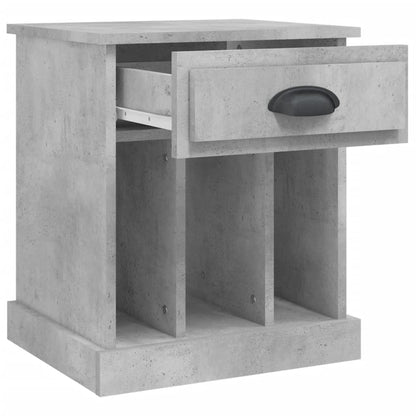 Nachtkastjes 2 St 43X36X50 Cm Betongrijs