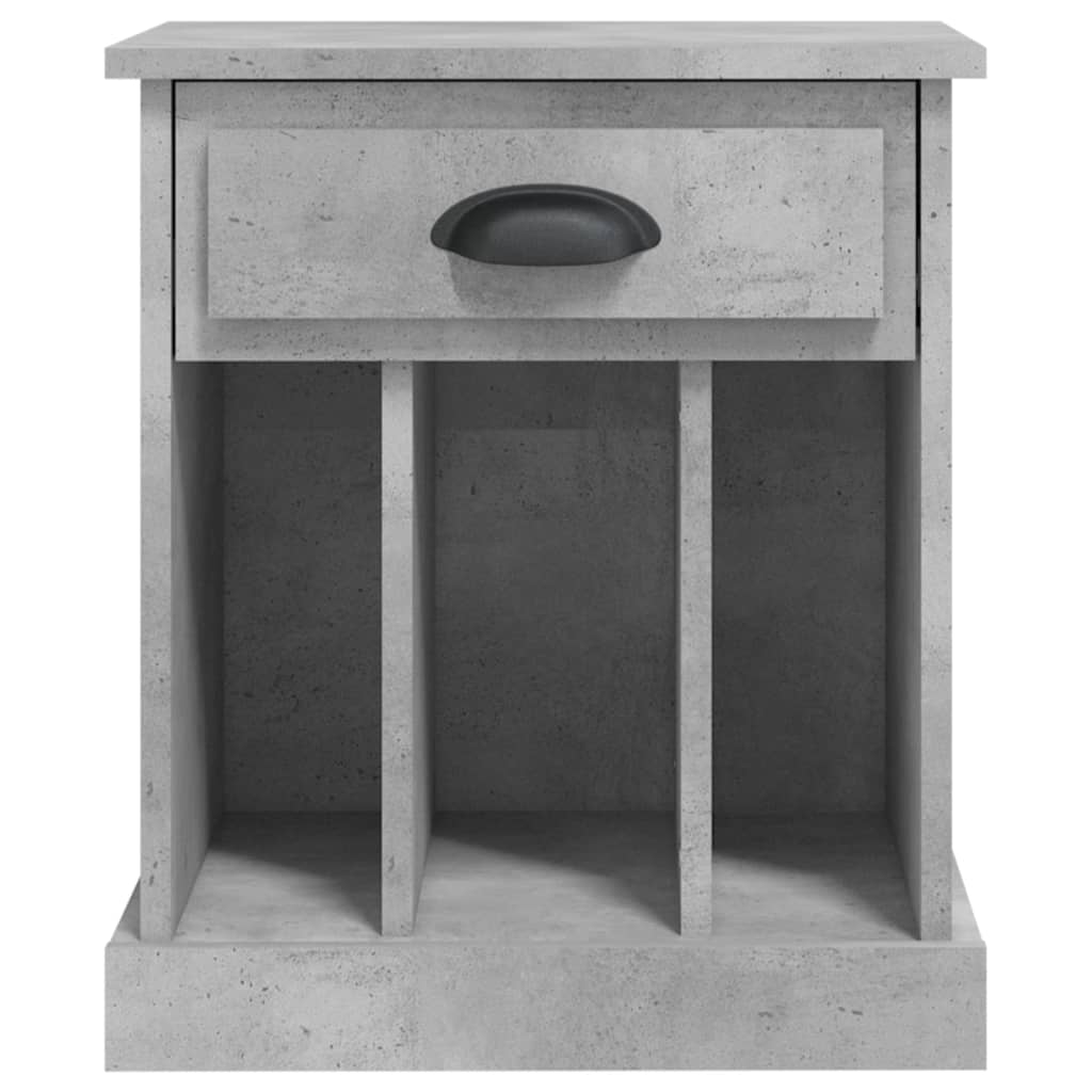Nachtkastjes 2 St 43X36X50 Cm Betongrijs