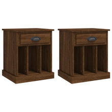 Nachtkastjes 2 St 43X36X50 Cm Bruin Eikenkleur