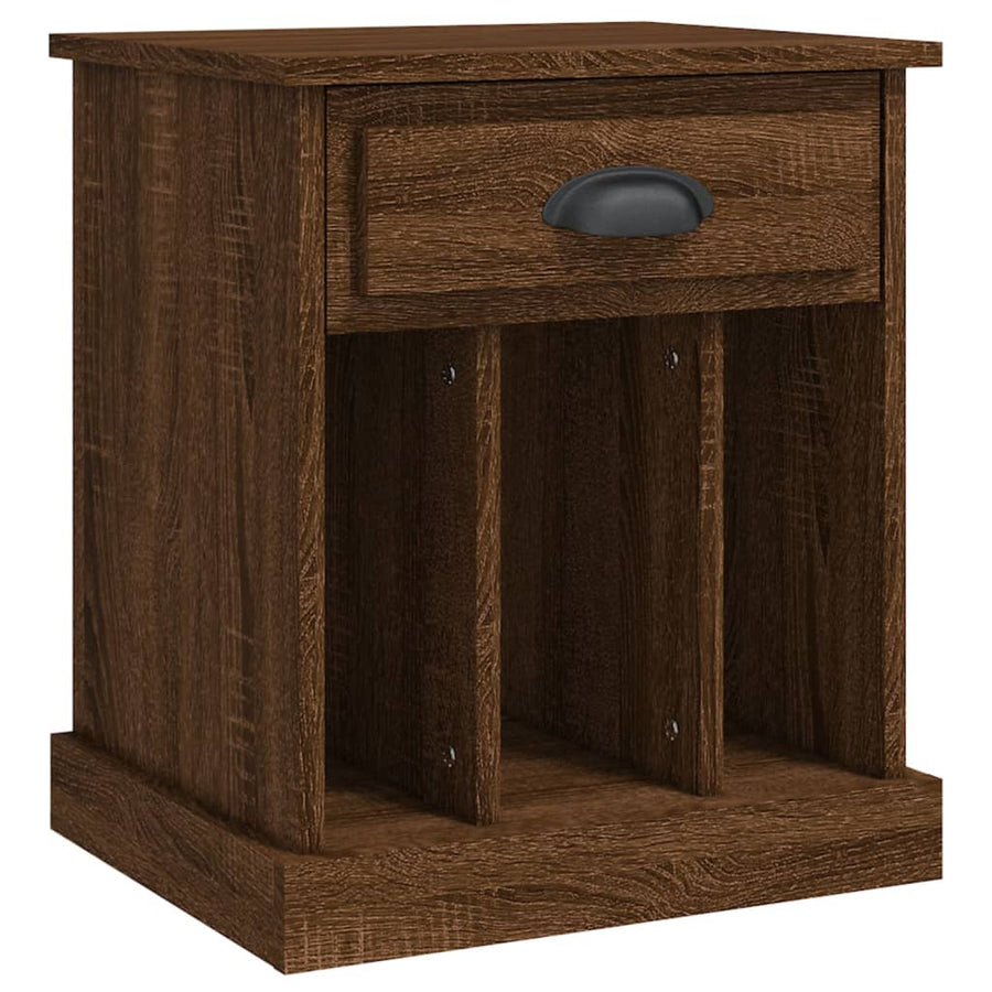 Nachtkastjes 2 St 43X36X50 Cm Bruin Eikenkleur