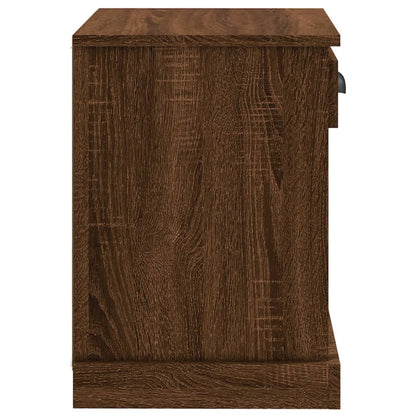 Nachtkastjes 2 St 43X36X50 Cm Bruin Eikenkleur
