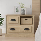 Nachtkastje 60x39x45 cm sonoma eiken