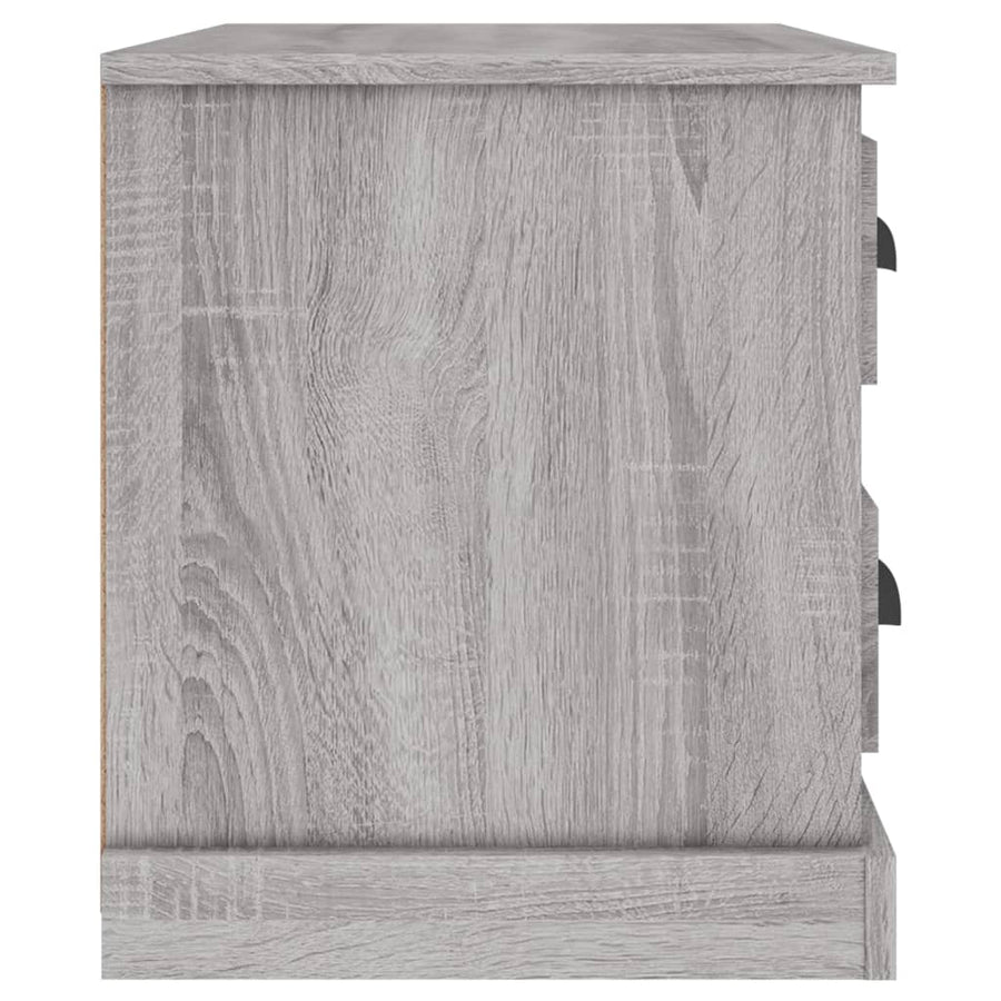 Nachtkastje 60X39X45 Cm Grijs Sonoma Eikenkleurig