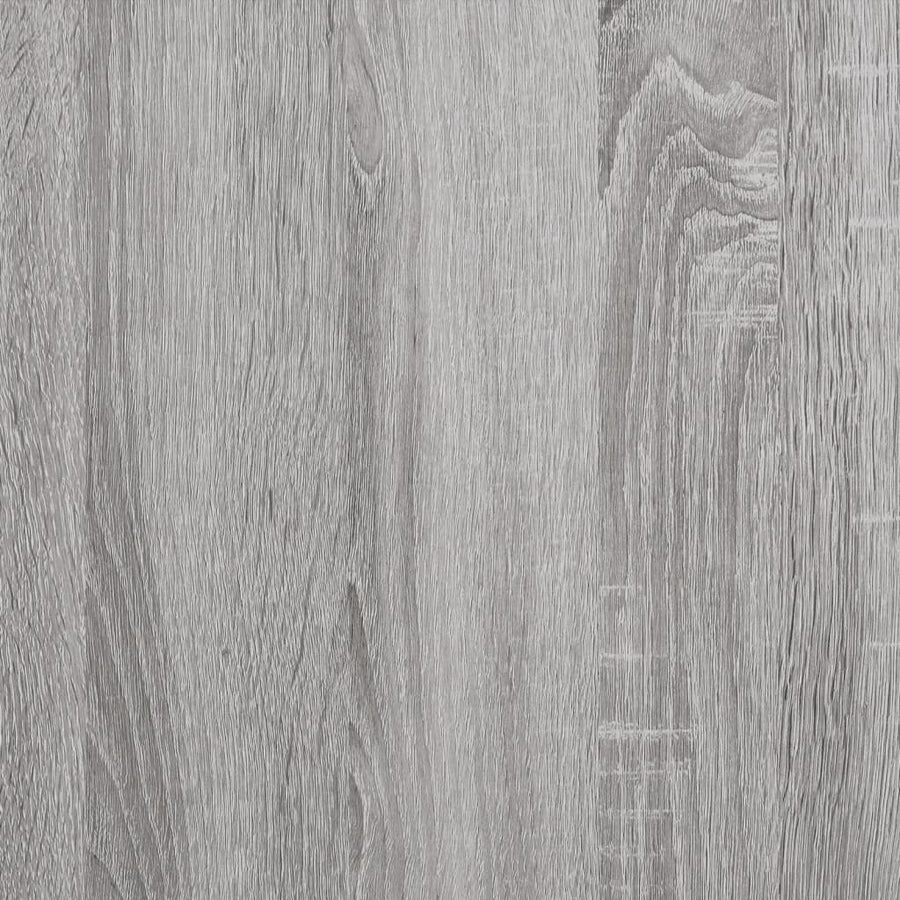 Nachtkastje 60X39X45 Cm Grijs Sonoma Eikenkleurig