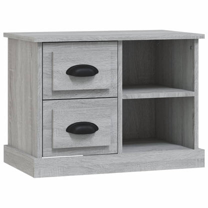 Nachtkastje 60X35,5X45 Cm Grijs Sonoma Eikenkleurig