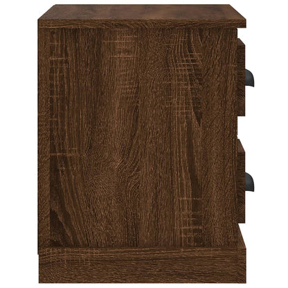 Nachtkastje 60X35,5X45 Cm Bruin Eikenkleur