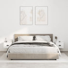 2 wall-mounted nightstands 41.5x36x28 cm high gloss white