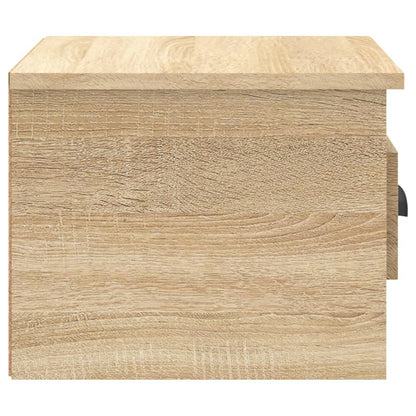 Nachtkastje Wandgemonteerd 41,5X36X28 Cm Sonoma Eikenkleurig