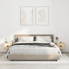 Nachtkastjes 2 st wandgemonteerd 41,5x36x28 cm sonoma eiken