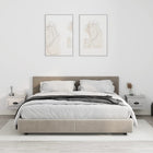 Nachtkastjes wandgemonteerd 2 st 41,5x36x28 cm grijs sonoma