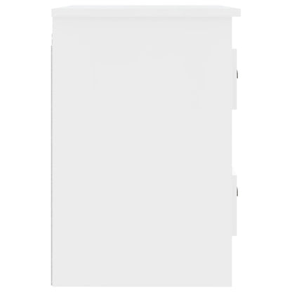 Nachtkastjes 2 St Wandgemonteerd 41,5X36X53 Cm Hoogglans Wit