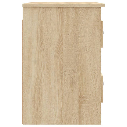 Nachtkastjes 2 St Wandgemonteerd 41,5X36X53 Cm Sonoma Eiken