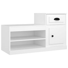 Schoenenkast 100X42X60 Cm Bewerkt Hout Wit