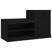 Schoenenkast 00X42X60 Cm Bewerkt Hout Zwart