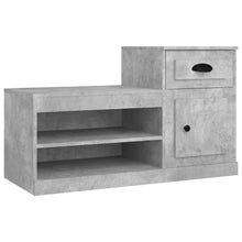 Schoenenkast 00X42X60 Cm Bewerkt Hout Betongrijs