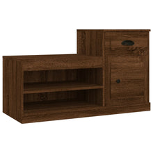 Schoenenkast 100X42X60 Cm Bewerkt Hout Bruin Eikenkleur