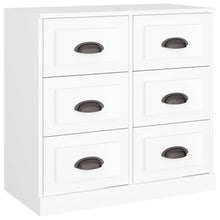 Dressoir 70X35,5X67,5 Cm Bewerkt Hout Wit