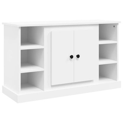 Dressoir 100X35,5X60 Cm Bewerkt Hout Wit