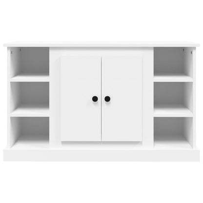 Dressoir 100X35,5X60 Cm Bewerkt Hout Wit