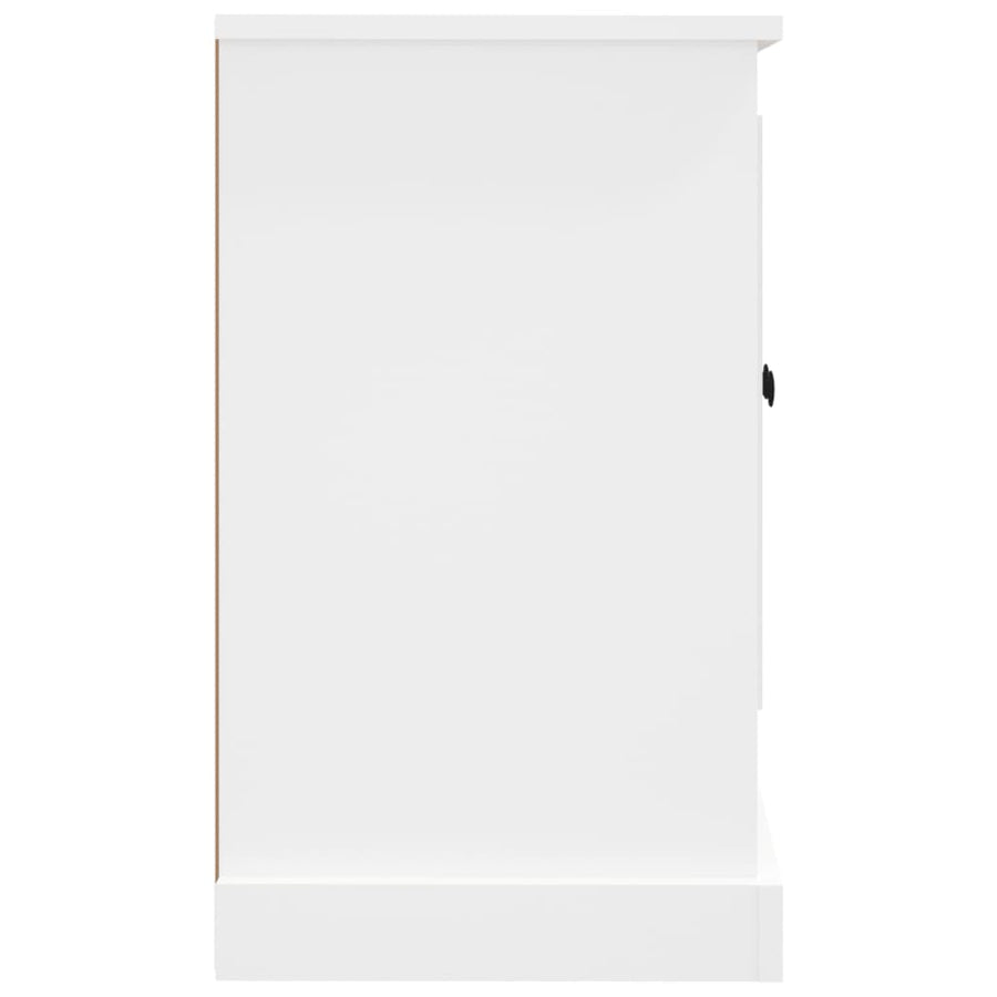 Dressoir 100X35,5X60 Cm Bewerkt Hout Wit
