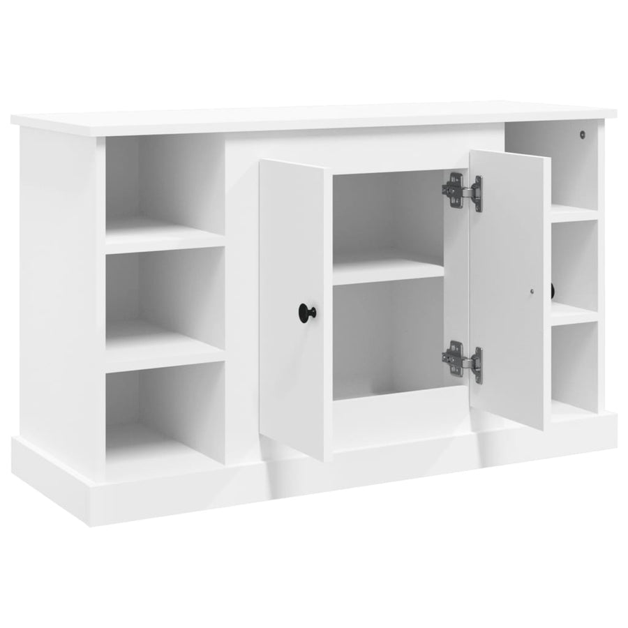 Dressoir 100X35,5X60 Cm Bewerkt Hout Wit