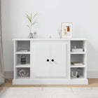 Dressoir 100x35,5x60 cm bewerkt hout wit