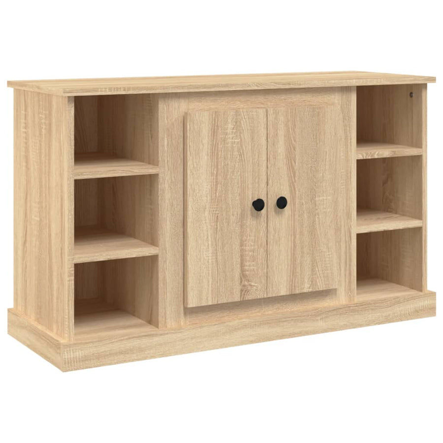 Dressoir 100X35,5X60 Cm Bewerkt Hout Kleurig Sonoma eiken