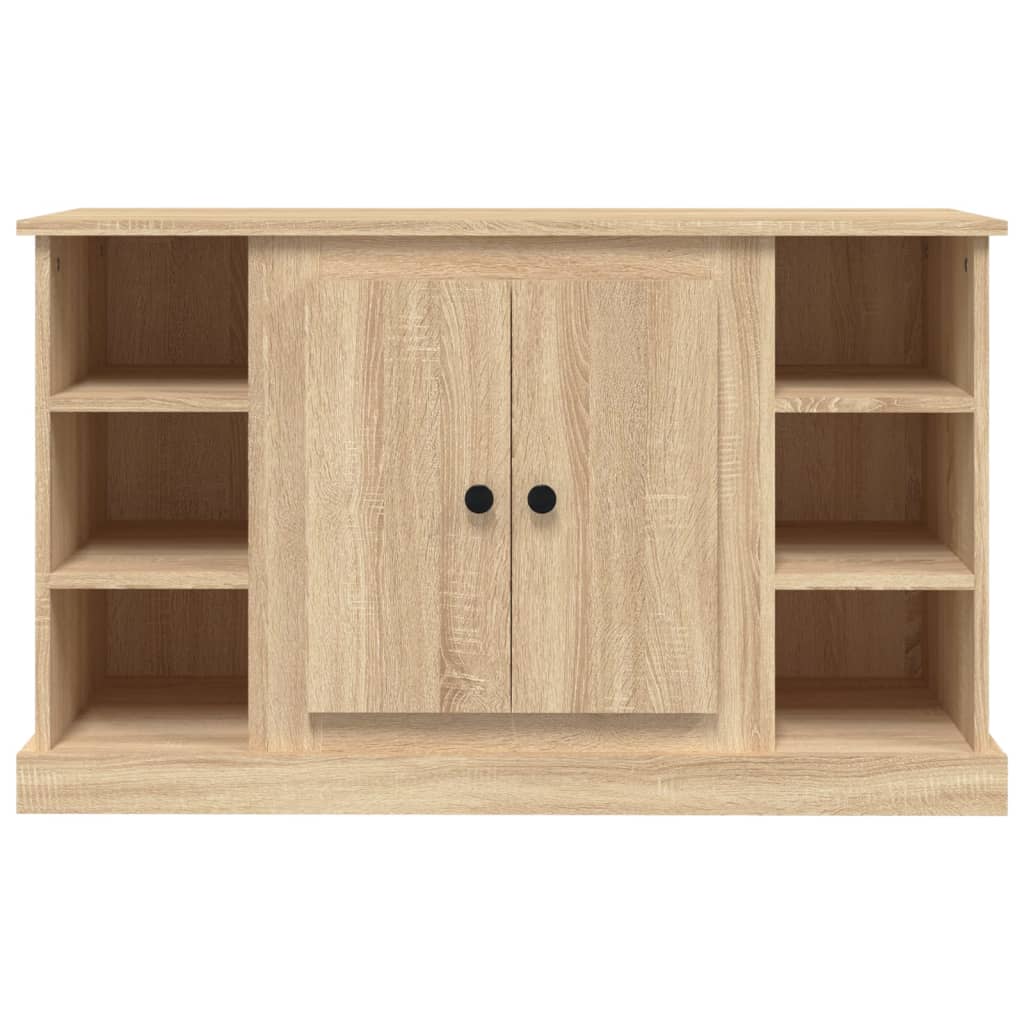 Dressoir 100X35,5X60 Cm Bewerkt Hout Kleurig Sonoma eiken