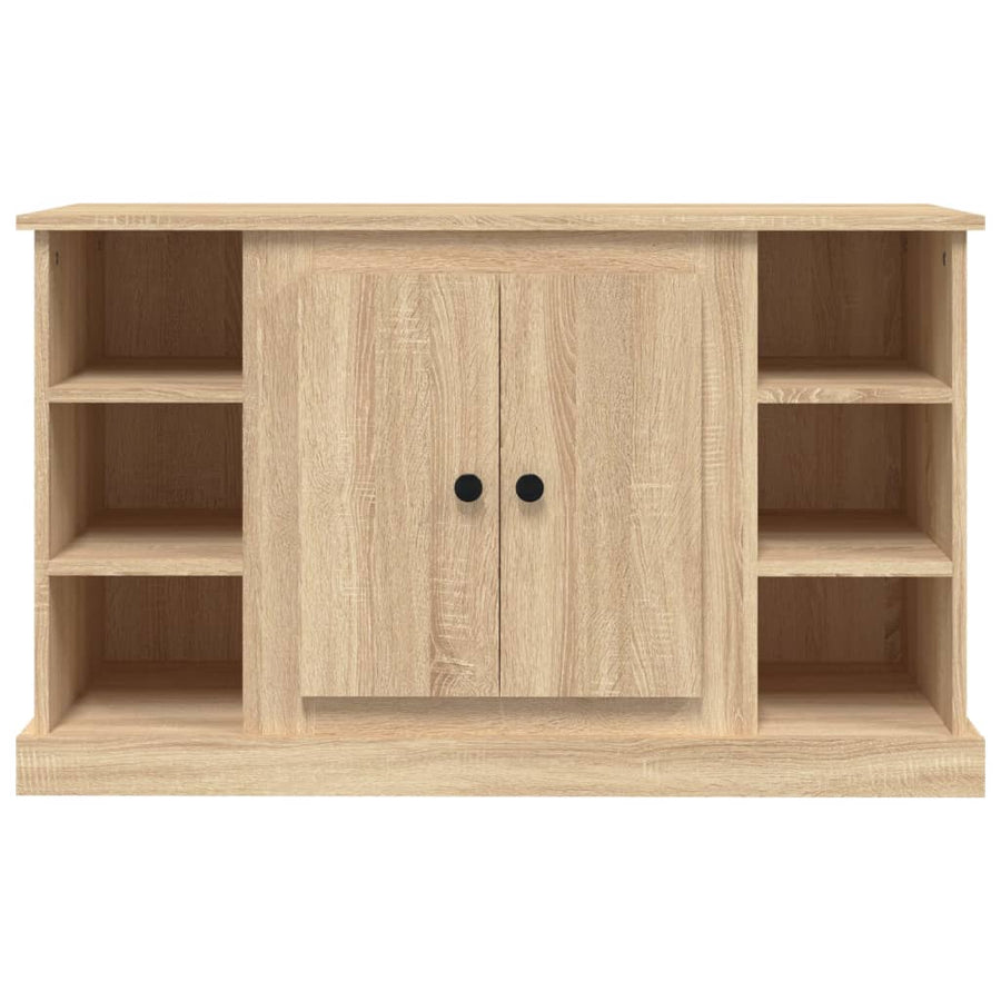 Dressoir 100X35,5X60 Cm Bewerkt Hout Kleurig Sonoma eiken