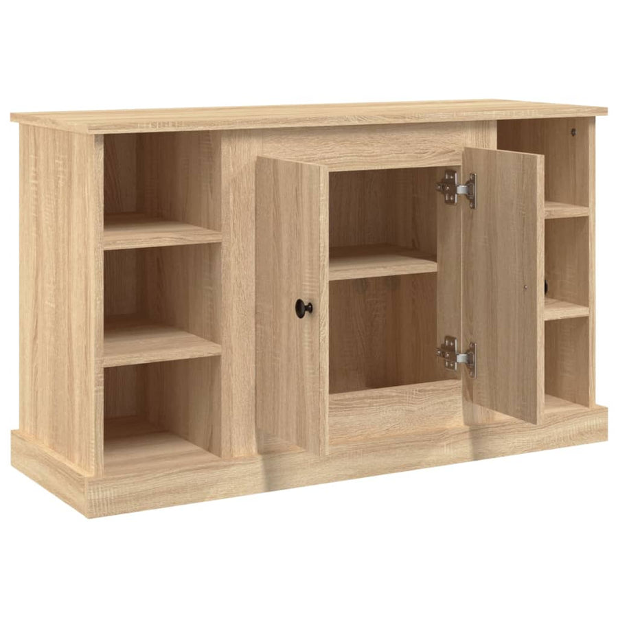 Dressoir 100X35,5X60 Cm Bewerkt Hout Kleurig Sonoma eiken