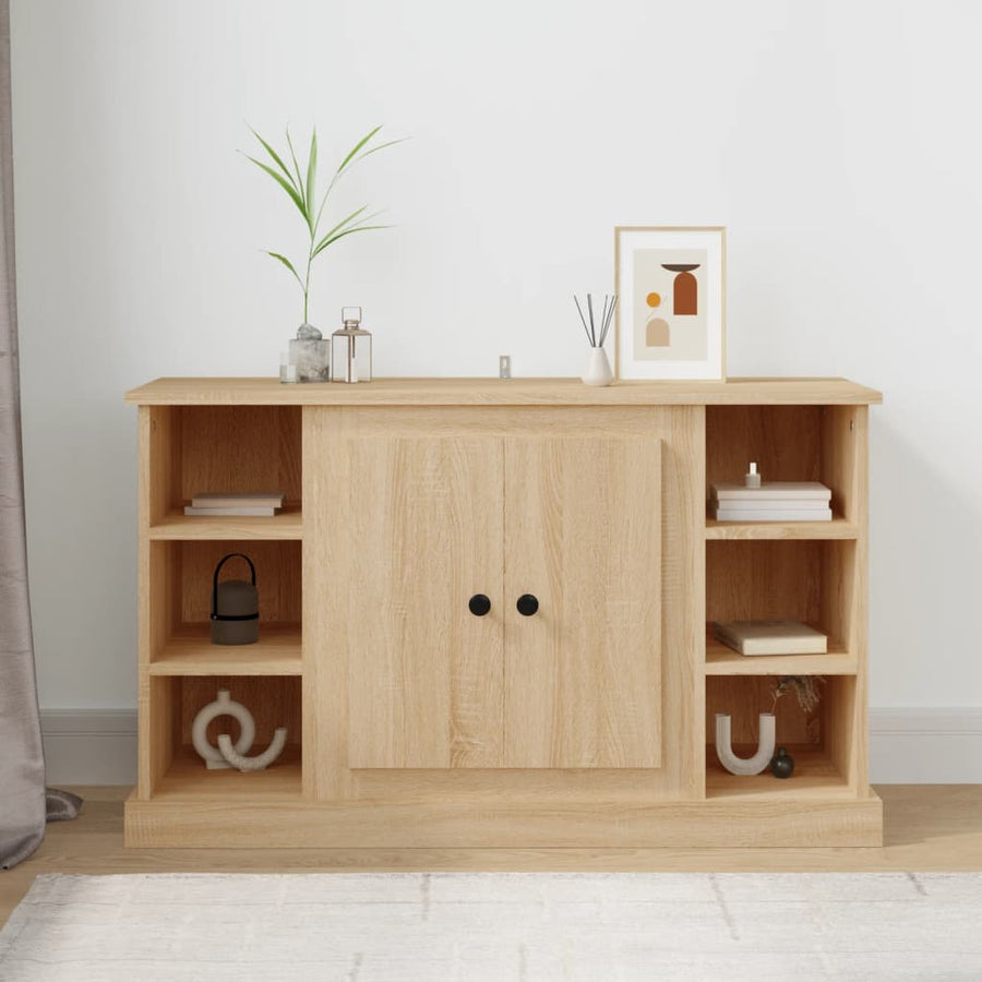 Dressoir 100X35,5X60 Cm Bewerkt Hout Kleurig Sonoma eiken