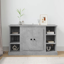 Dressoir 100X35,5X60 Cm Bewerkt Hout Betongrijs