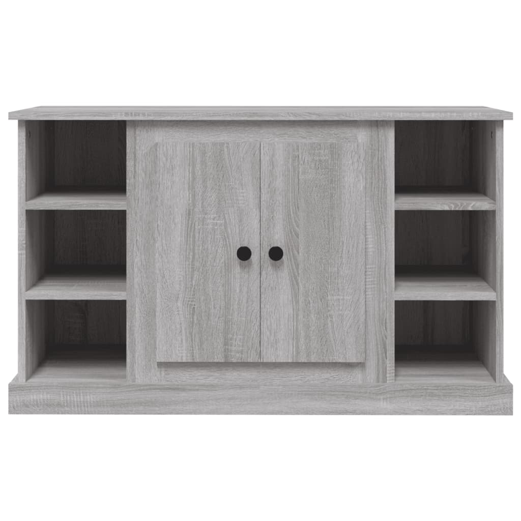 Dressoir 100X35,5X60 Cm Bewerkt Hout Grijs Sonoma Eikenkleurig