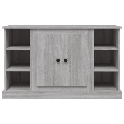 Dressoir 100X35,5X60 Cm Bewerkt Hout Grijs Sonoma Eikenkleurig