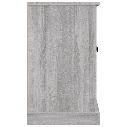 Dressoir 100X35,5X60 Cm Bewerkt Hout Grijs Sonoma Eikenkleurig
