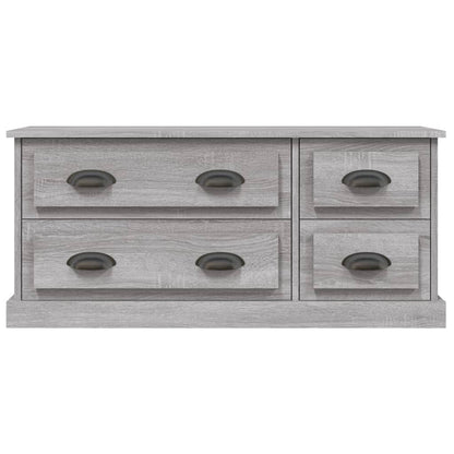 Tv-Meubel 00X35,5X45 Cm Bewerkt Hout Eikenkleurig Grijs sonoma