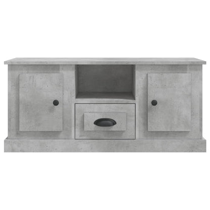 Tv-Meubel 00X35,5X45 Cm Bewerkt Hout Betongrijs