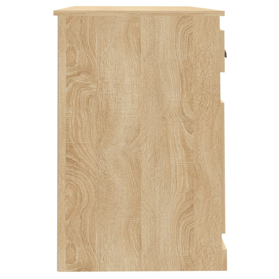 Bureau Met Lade 115X50X75 Cm Bewerkt Hout Sonoma Eikenkleurig