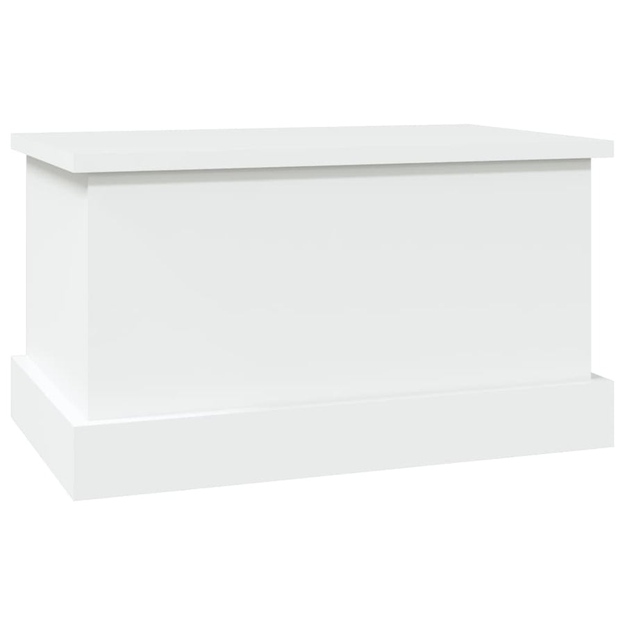 Opbergbox 50X30X28 Cm Bewerkt Hout Wit