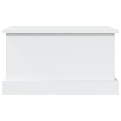Opbergbox 50X30X28 Cm Bewerkt Hout Wit
