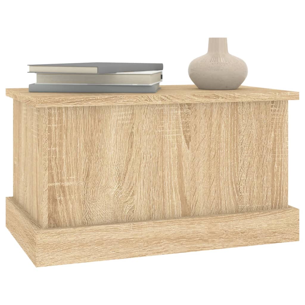 Opbergbox 50X30X28 Cm Bewerkt Hout Sonoma Eikenkleurig