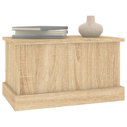 Opbergbox 50X30X28 Cm Bewerkt Hout Sonoma Eikenkleurig