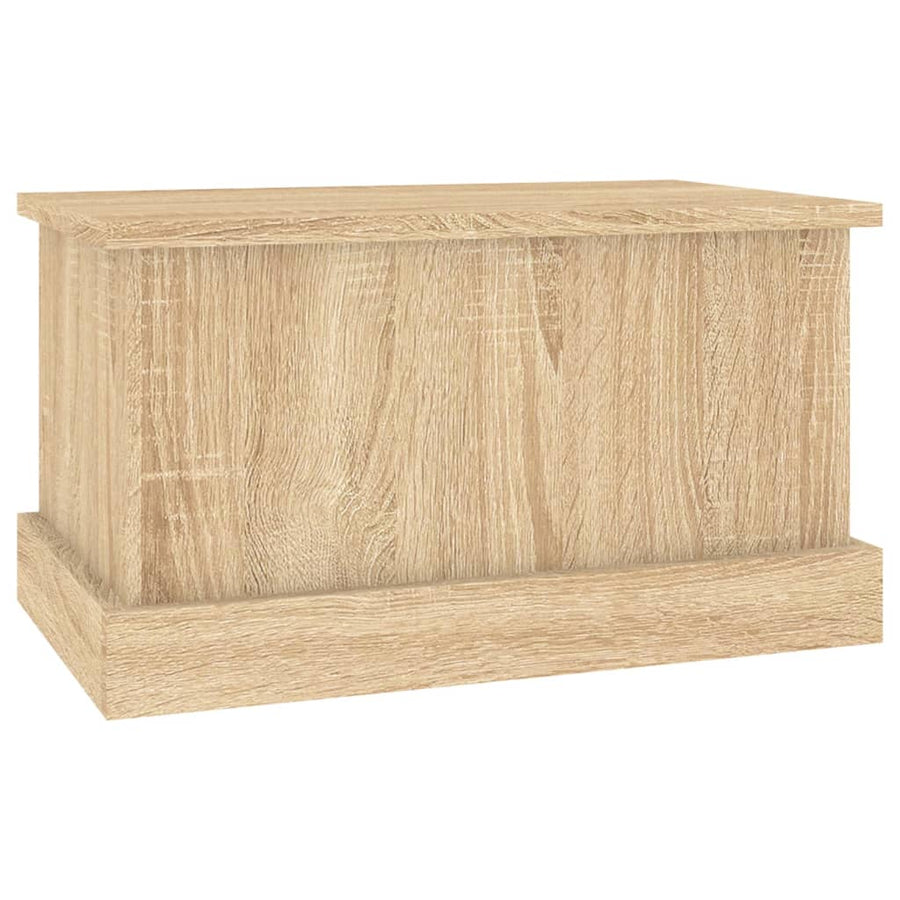 Opbergbox 50X30X28 Cm Bewerkt Hout Sonoma Eikenkleurig