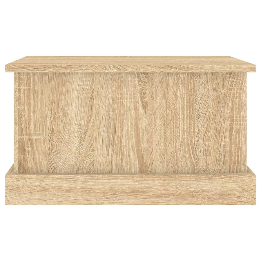 Opbergbox 50X30X28 Cm Bewerkt Hout Sonoma Eikenkleurig