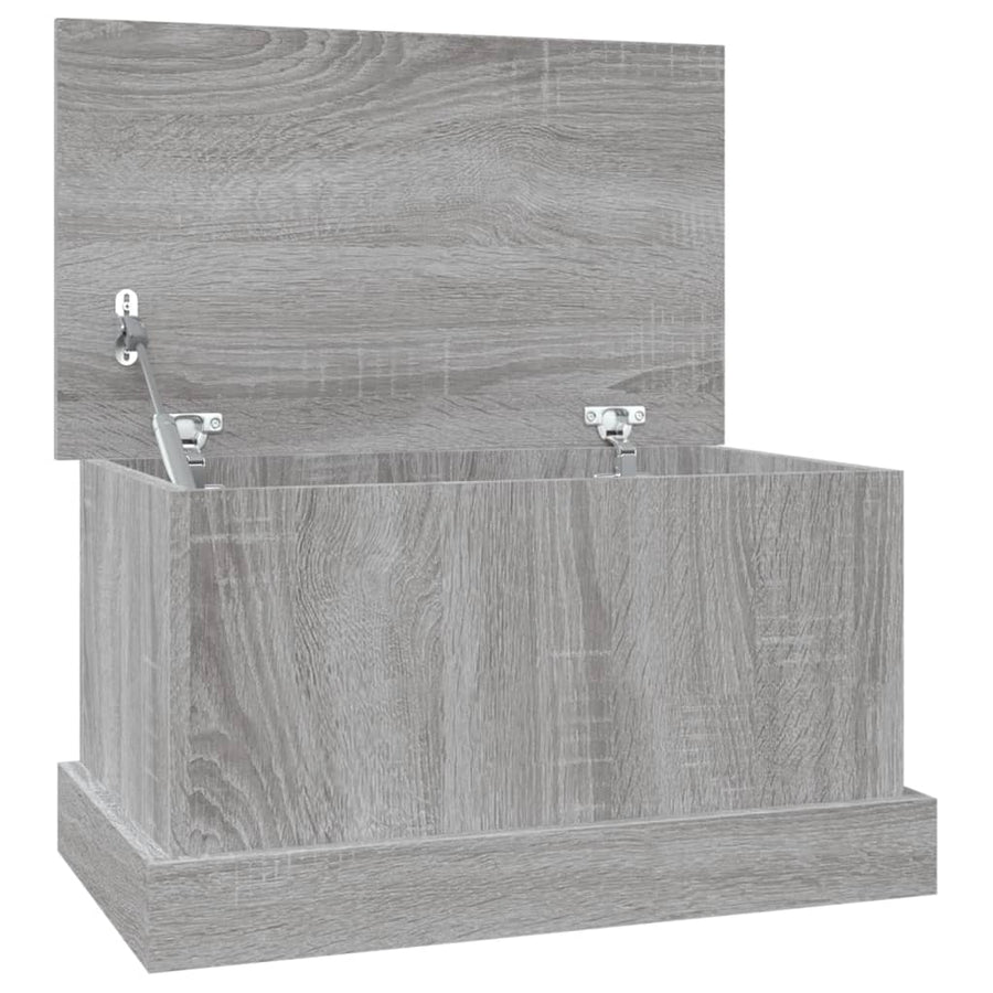 Opbergbox 50X30X28 Cm Bewerkt Hout Grijs Sonoma Eikenkleurig