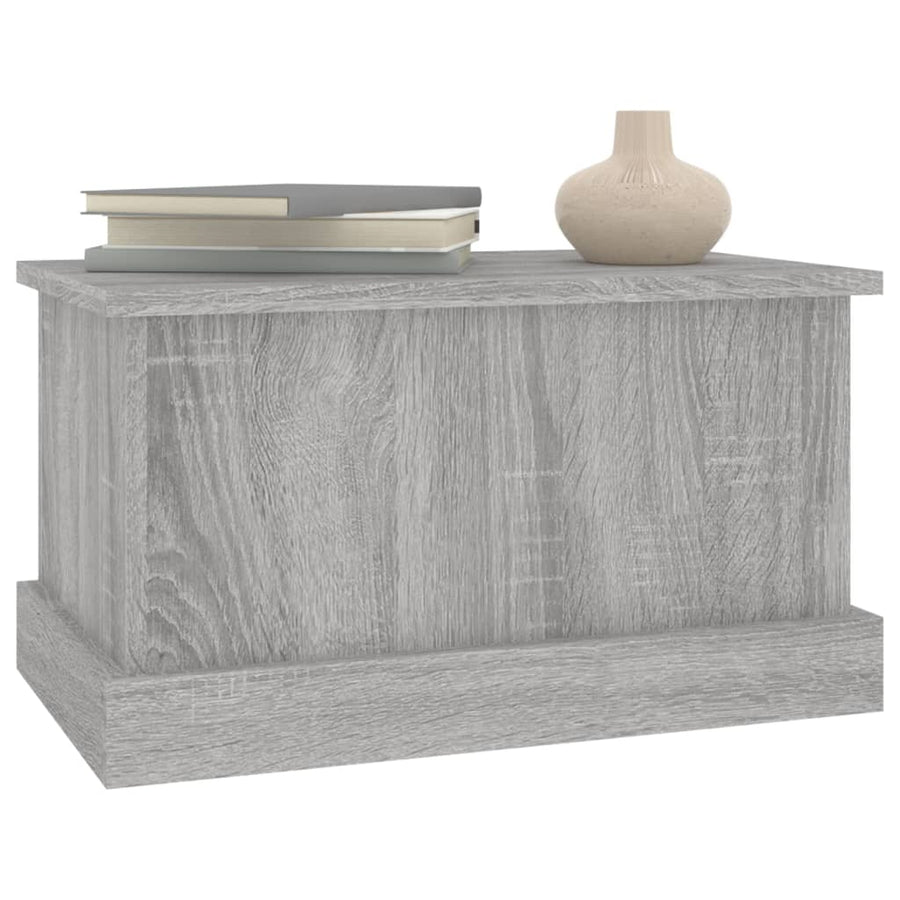 Opbergbox 50X30X28 Cm Bewerkt Hout Grijs Sonoma Eikenkleurig